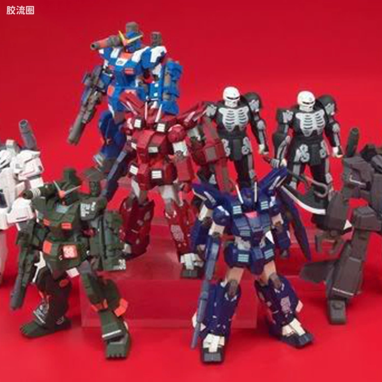 GUNDAM FIX FIGURATION G.F.F 模型狂四郎版 MINI FIG Vol.1