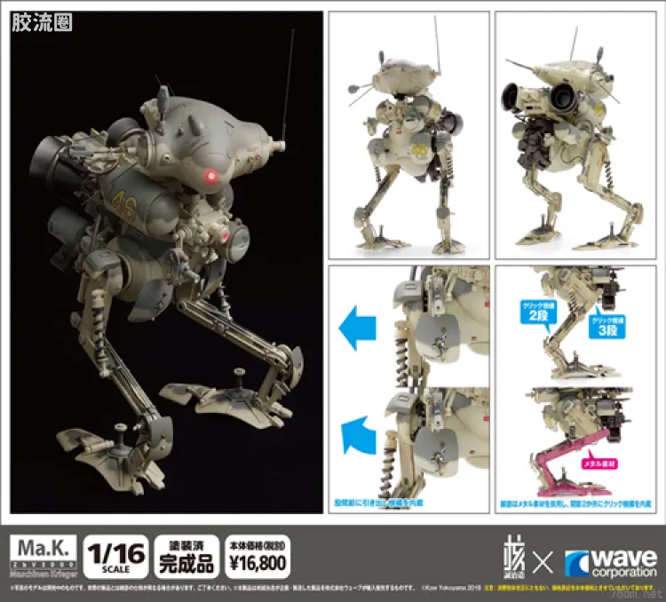 核诚治造机甲成品系列 综合系列 MK-01 LUNA GANS