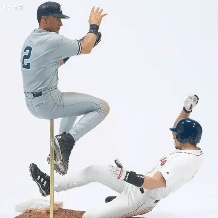 麦克法兰MLB棒球系列玩具 特别版 MLB 2-PACK: DEREK JETER & NOMAR GARCIAPARRA