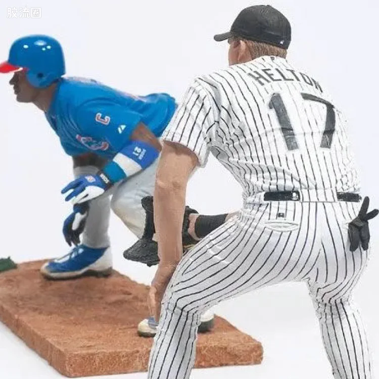 麦克法兰MLB棒球系列玩具 特别版 MLB 2-PACK: TODD HELTON & SAMMY SOSA