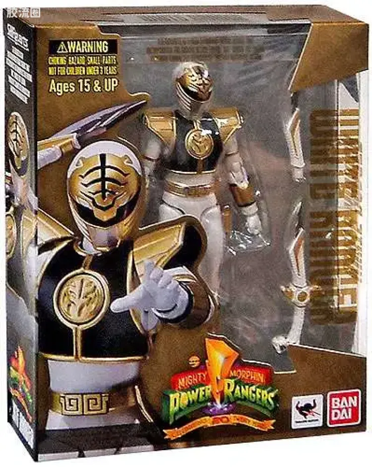 SHF 超凡战队系列 MMPR 白衣