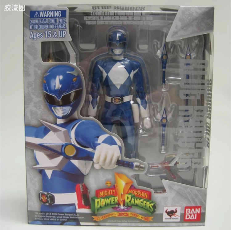 SHF 超凡战队系列 MMPR 蓝衣