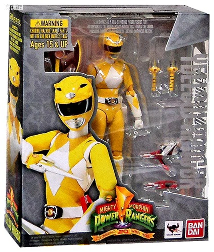 SHF 超凡战队系列 MMPR 黄衣