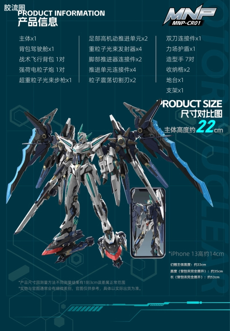 摩动核拼装系列 MNP 赤热五星 MNP-CR01 | 玉衡星6号·头领进阶型·幻赐