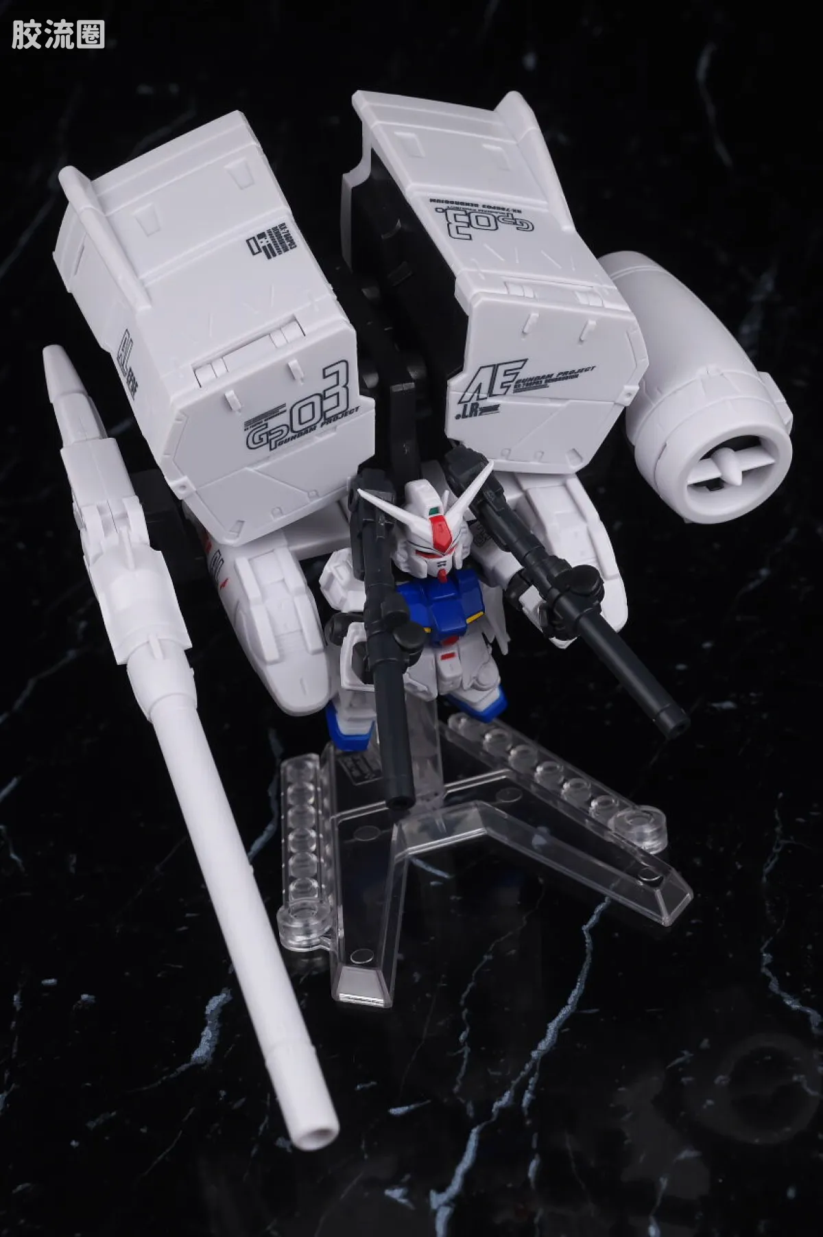 MOBILE SUIT ENSEMBLE EX版 EX40 高达试作3号机（石斛兰） - 图片