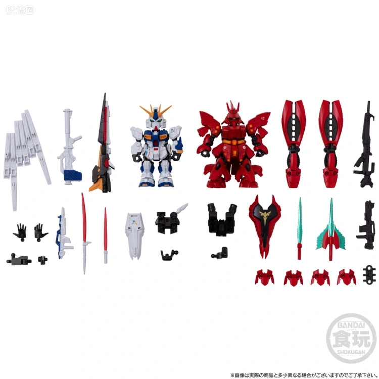 MOBILITY JOINT GUNDAM 限定版 RX-93ff ν高达 & MSN-04FF 沙扎比 套装 - 图片