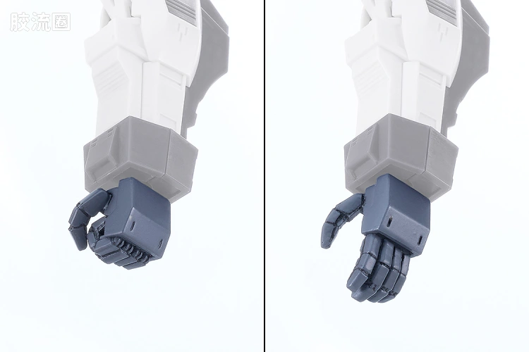 MODEROID 系列 配件包 <Titanomachia> T手型套装 角/M／角/S SIDE:CE - 图片