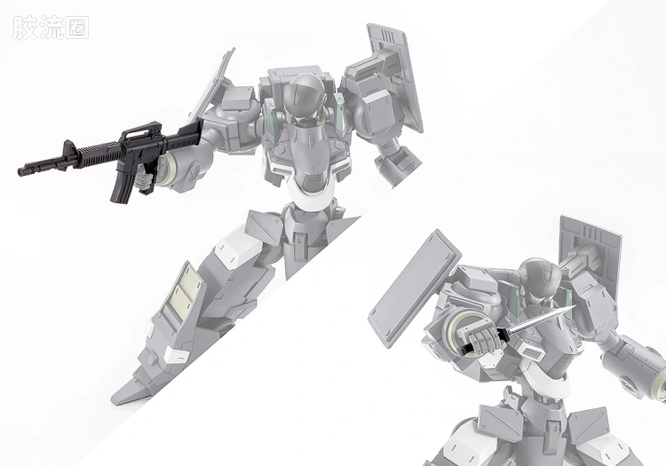 MODEROID 系列 配件包 <Titanomachia> 武器套装01 SIDE:CE - 图片