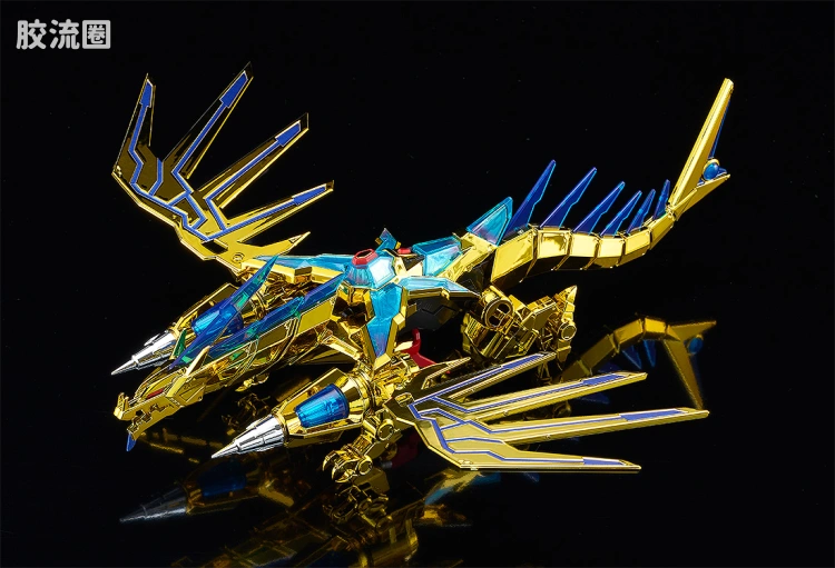 MODEROID 系列 限定及特别版 <古立特宇宙> Goldburn 双重套装 Extra Gold Ver.(with 古立特＆古立特骑士) - 图片