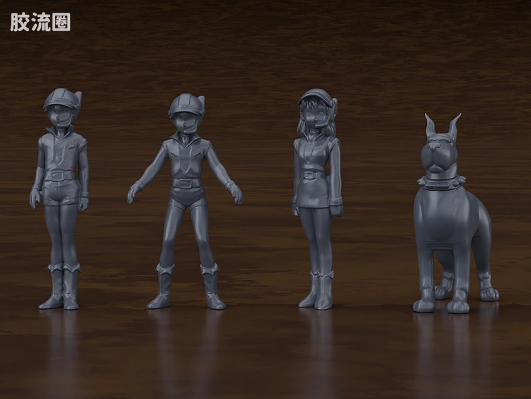 MODEROID 系列 限定及特别版 <巨神高克> 高克 & Carrier Vehicle 套装 - 图片