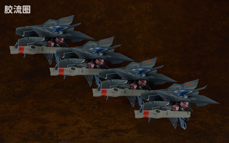 MODEROID 系列 限定及特别版 <沉默的未知> FUNERAL：棺材部队4机套装 - 图片