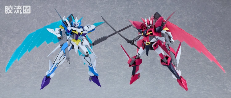 MODEROID 系列 限定及特别版 <心灵盟友/Buddy Complex> Luxon & Bradyon 联结套装 - 图片