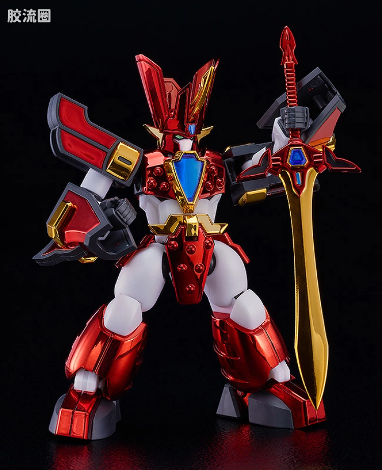 MODEROID 系列 限定及特别版 <魔动王> 三大魔动王套装 金属色Ver. - 图片
