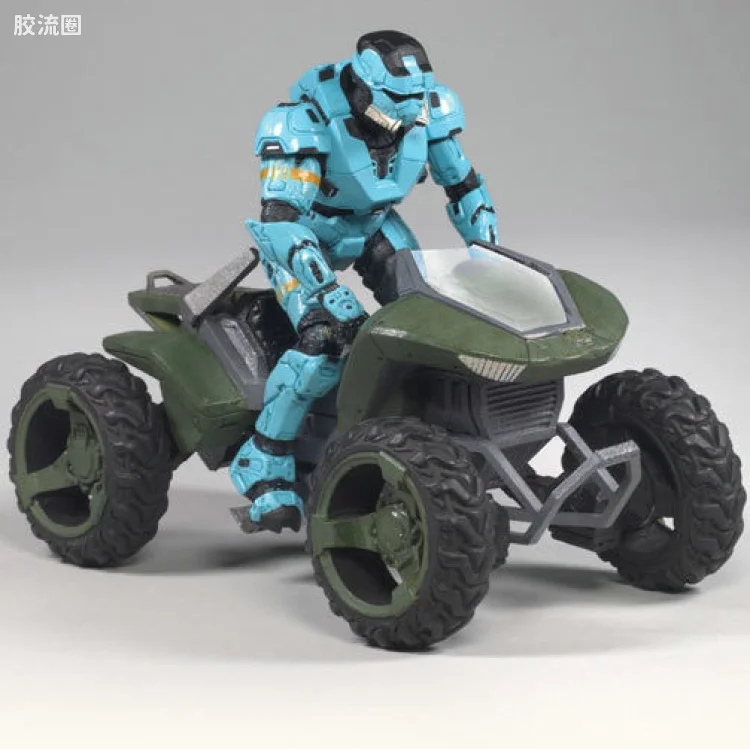 麦克法兰游戏与动画系列 特别版 MONGOOSE WITH SPARTAN EOD (CYAN)