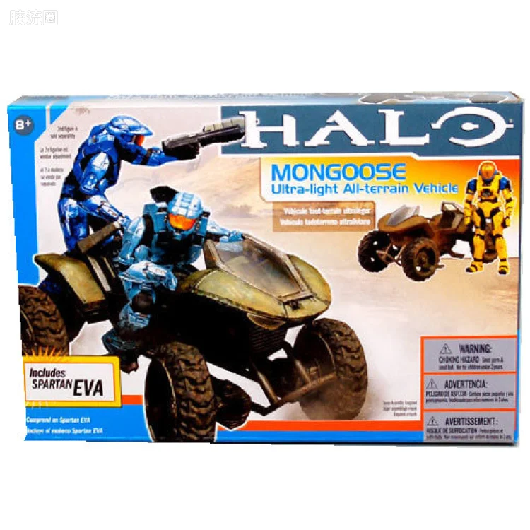 麦克法兰游戏与动画系列 特别版 MONGOOSE WITH SPARTAN EVA (YELLOW/BLUE)