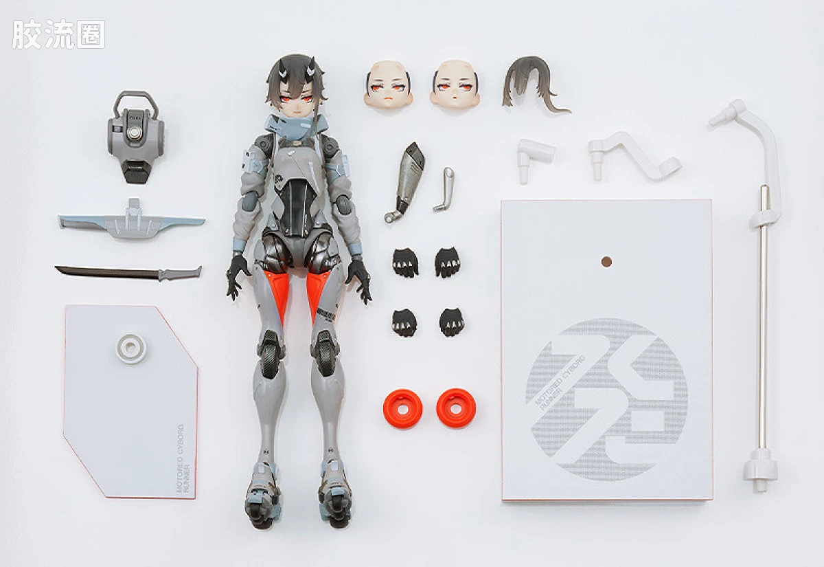 Max Factory 手办系列 少女发动机 MOTORED CYBORG RUNNER SSX_155 "MANDARIN SURF" - 图片