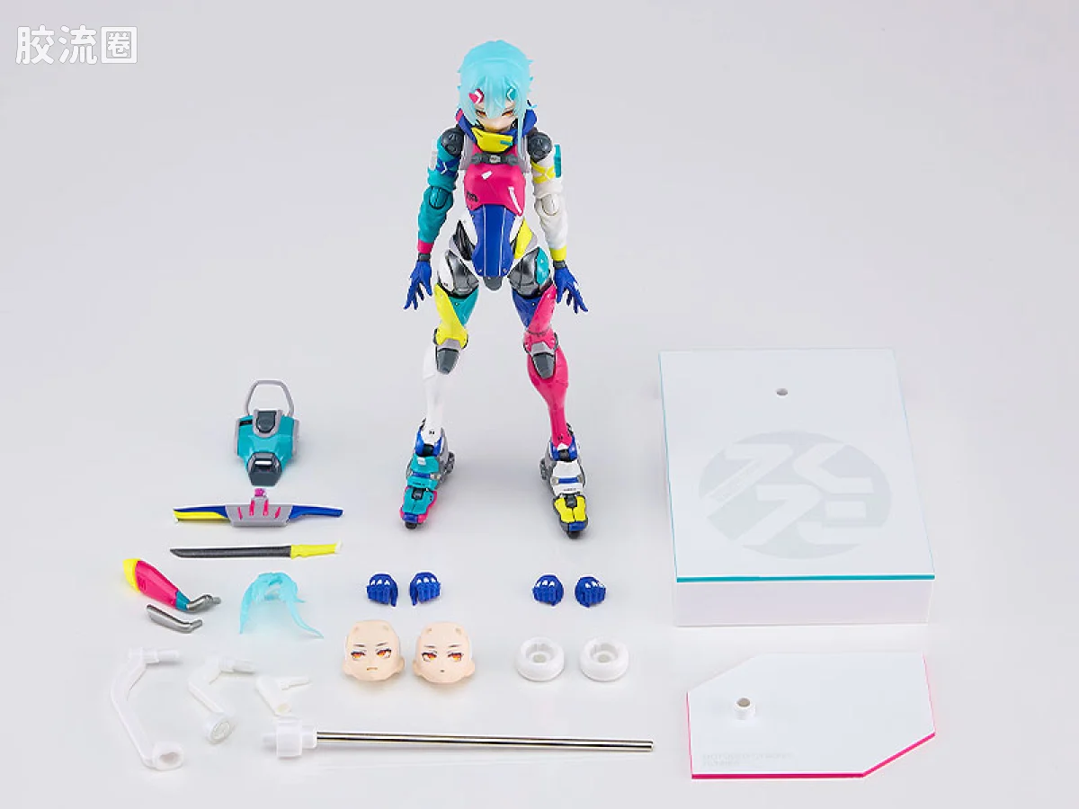 Max Factory 手办系列 少女发动机 MOTORED CYBORG RUNNER SSX_155 "PSYCHEDELIC RUSH" - 图片