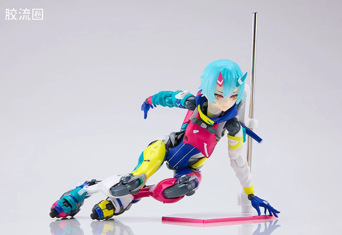 Max Factory 手办系列 少女发动机 MOTORED CYBORG RUNNER SSX_155 "PSYCHEDELIC RUSH" - 图片