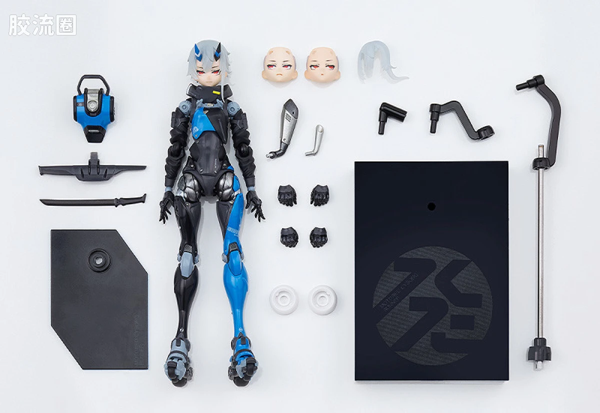 Max Factory 手办系列 少女发动机 MOTORED CYBORG RUNNER SSX_155 "TECHNO AZUR" - 图片
