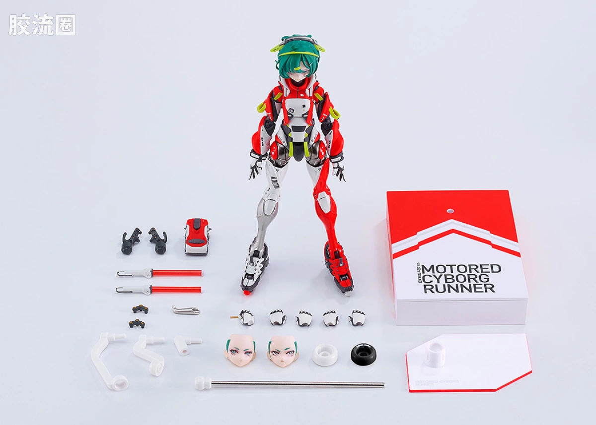 Max Factory 手办系列 少女发动机 MOTORED CYBORG RUNNER SSX_155tb "TURBO ACID" - 图片