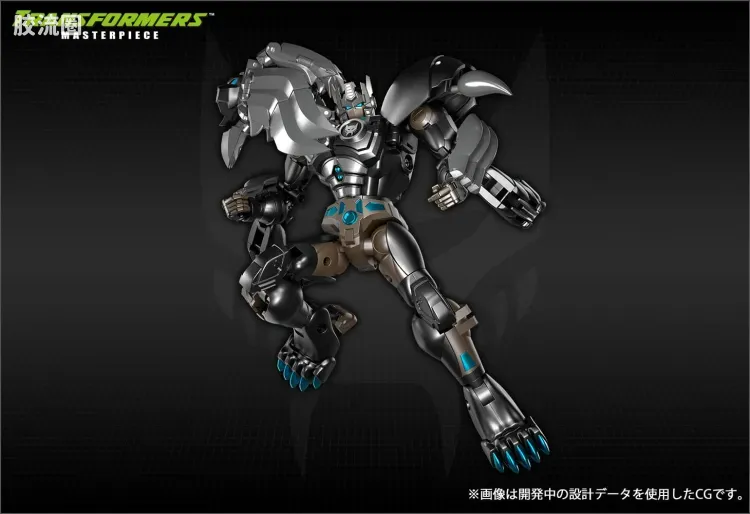 变形金刚MP系列 MP日版 特别版 MP-48+ 黑暗琥珀狮天柱 - 图片