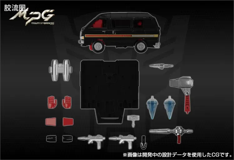 变形金刚MP系列 MPG MPG-11 戴克二号 护卫 - 图片