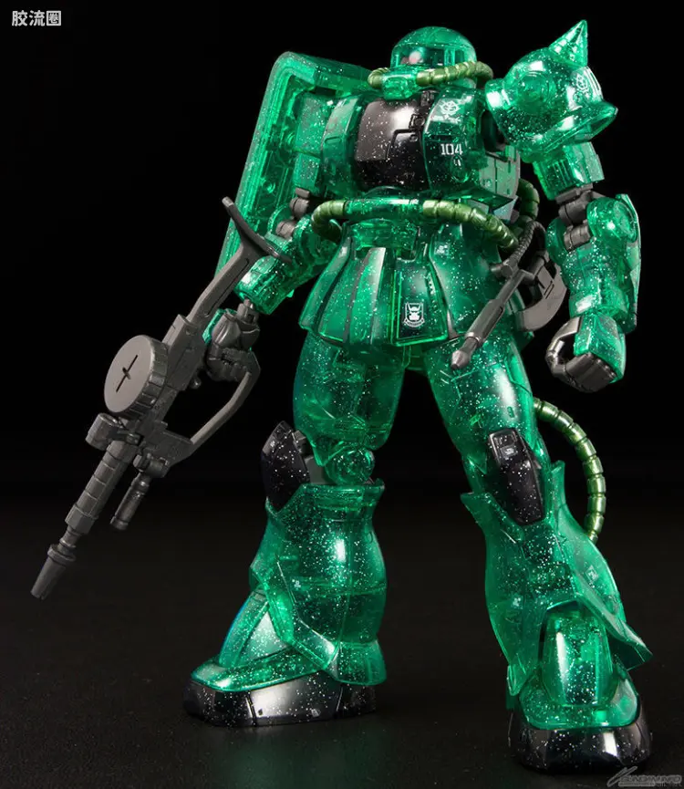 HG 高达The Origin 其他限定版 MS-06C 扎古II C型/C-5型 剧场限定 彩色透明版