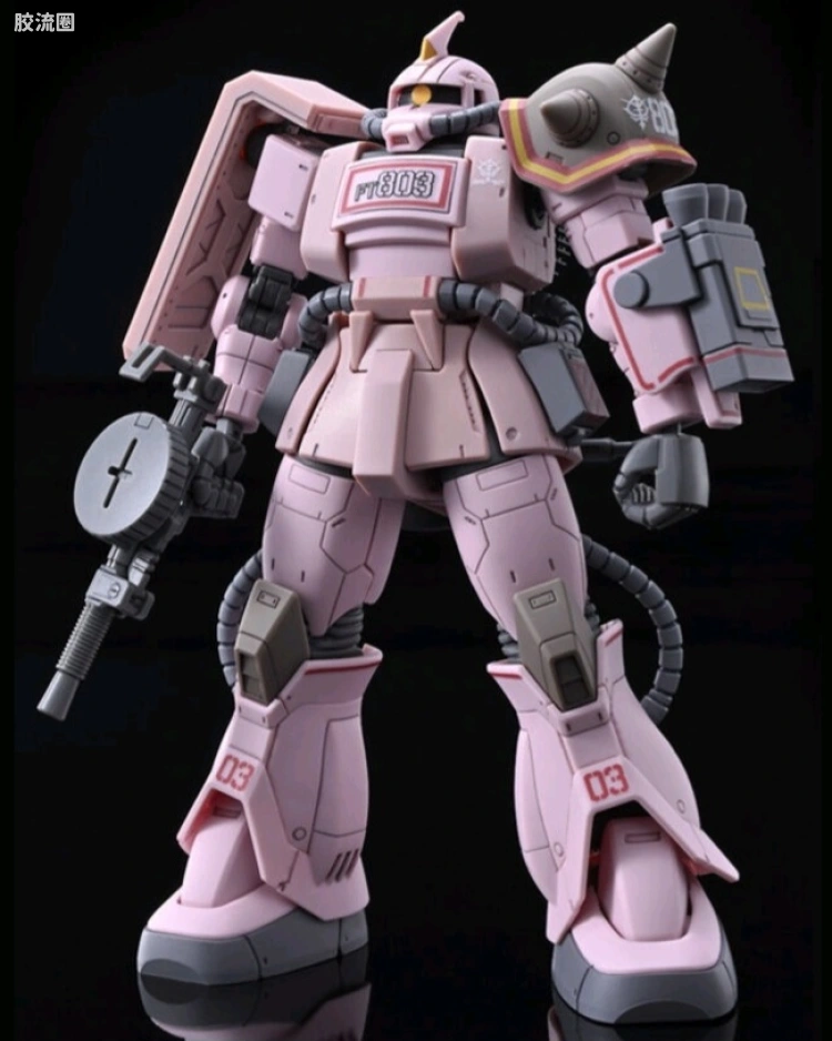 MS-06D 沙漠型扎古 粉红豹队