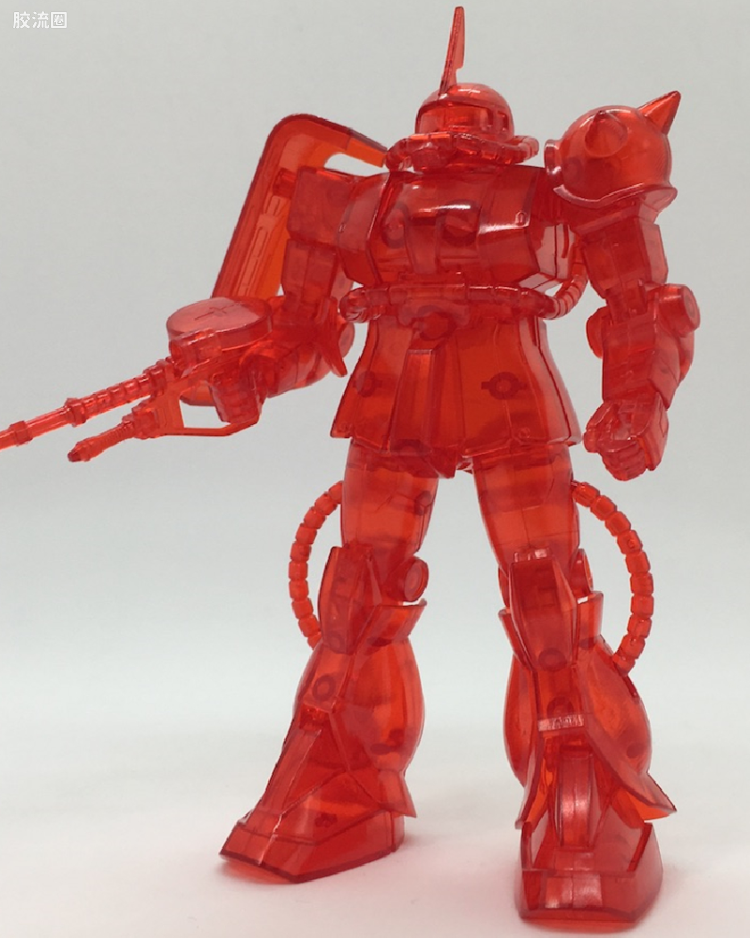 MS-06S 指挥官型扎古Ⅱ[夏亚·阿兹纳布尔专用机] 彩色透明版