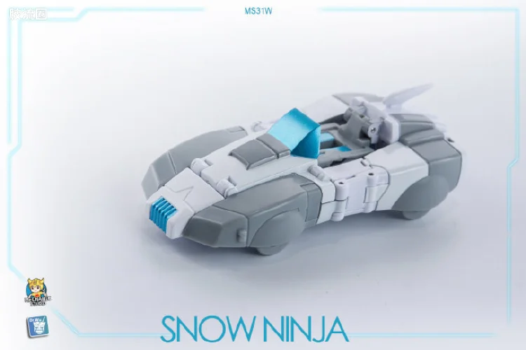 MS-31W Snow Ninja 白忍 黑色忍者的雪地换装版 ​​​​