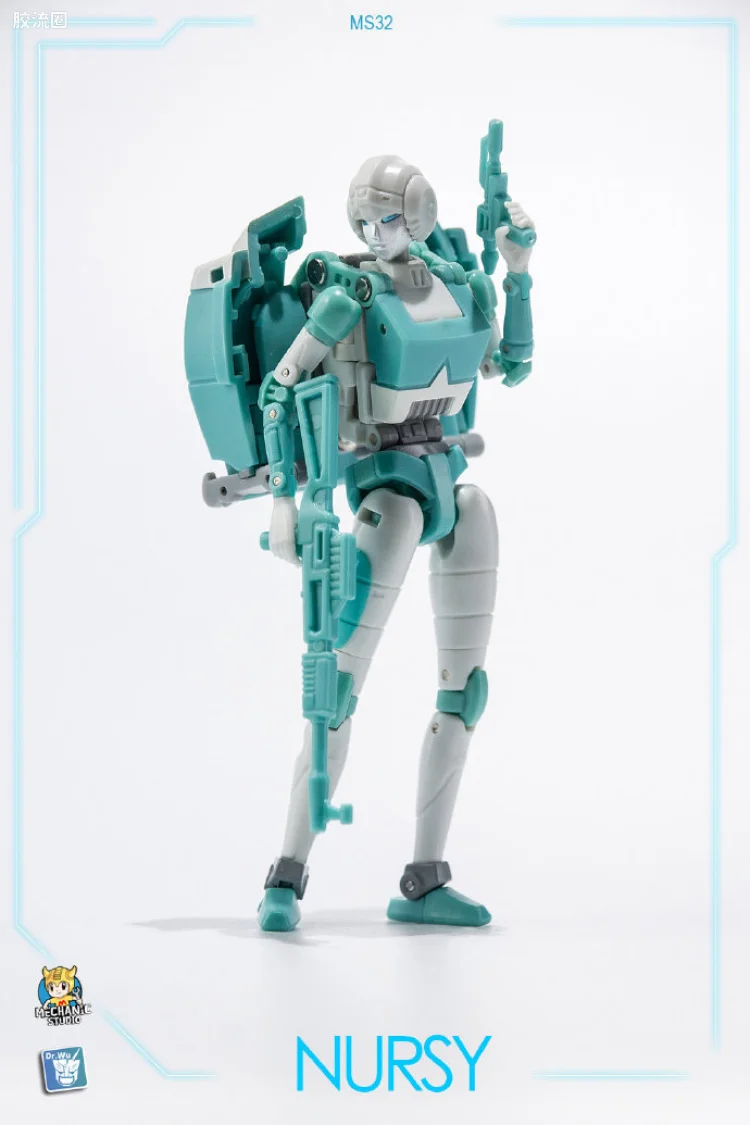 吴医生变形玩具系列 联名版 MS-32 nursy 赛博小护士