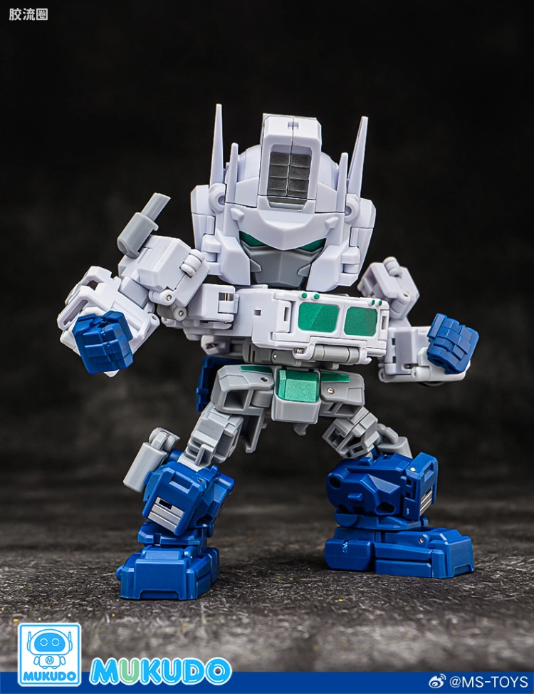 魔方变形玩具系列 G系列 MS-G04W TRUCK BOY 卡卡通 ​​​
