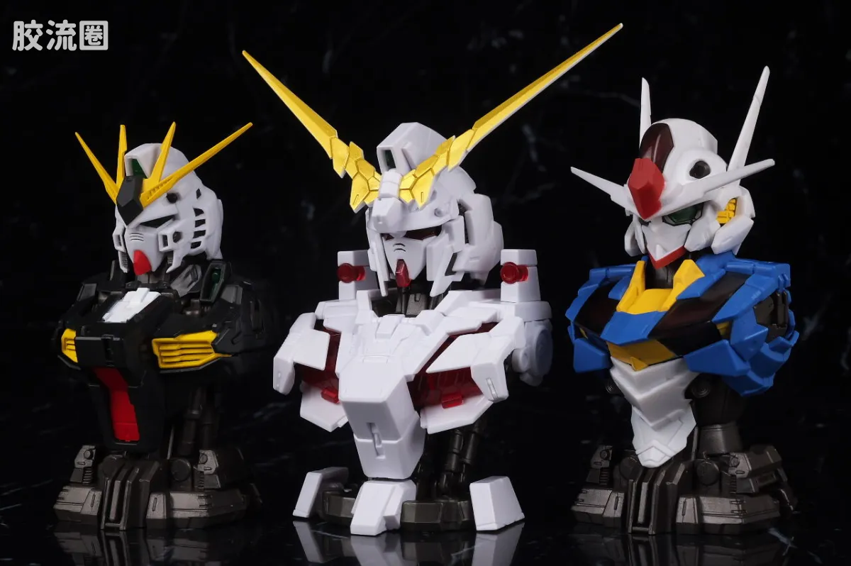 MS机械胸像 其他限定版 DX 独角兽高达 (毁灭模式/独角兽模式) - 图片