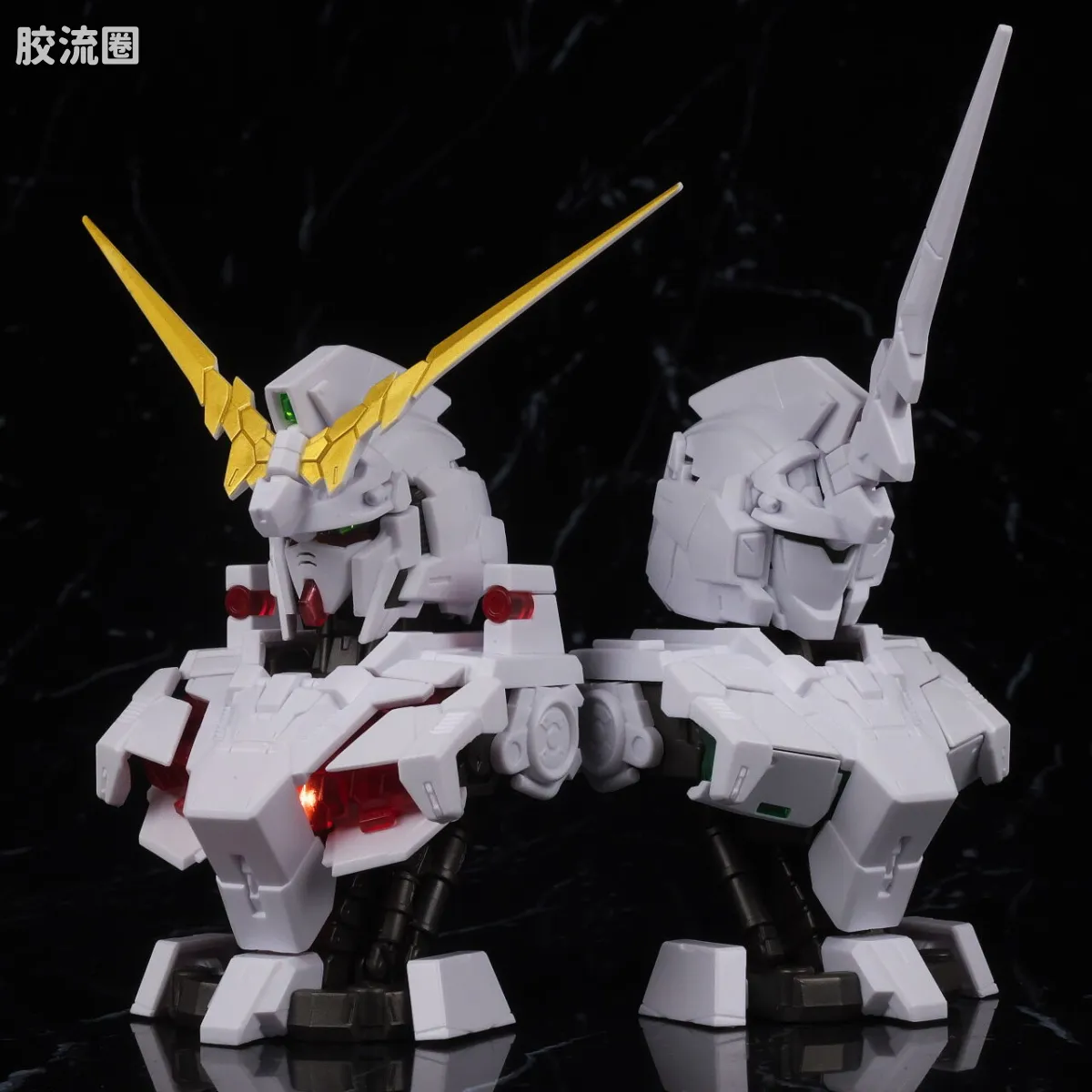 MS机械胸像 其他限定版 DX 独角兽高达 (毁灭模式/独角兽模式) - 图片