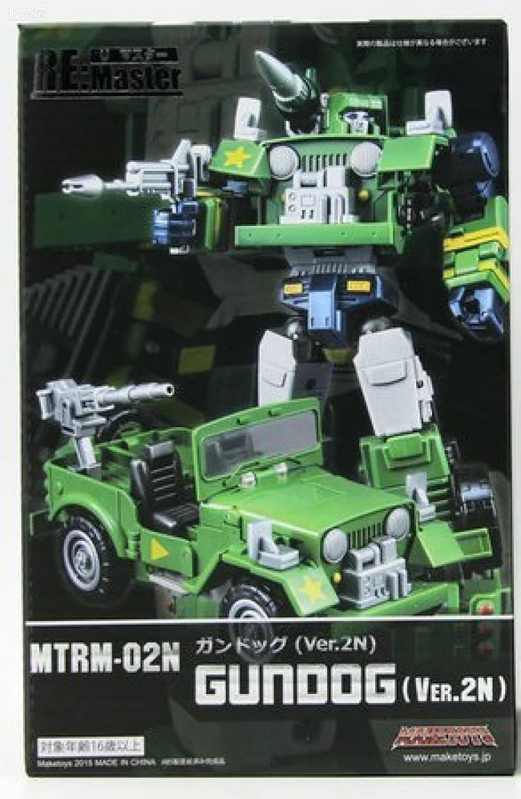 MakeToys变形玩具系列 RE:MASTER SERIES系列 MTRM-02 GUN DOG 浅色