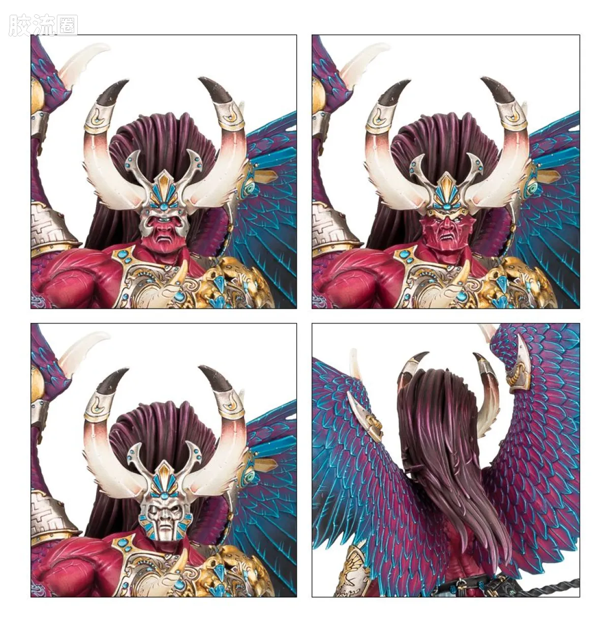 战锤40K Thousand Sons 千子 7版 千子 奸奇恶魔原体 红魔马格努斯 - 图片
