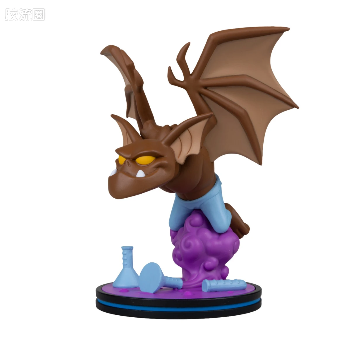麦克法兰 DC多元宇宙/DC Direct 可动人偶系列 Q-Fig 人蝠 (蝙蝠侠：动画系列) - 图片