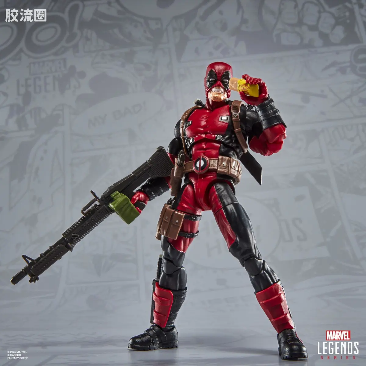 Marvel Legends/漫威传奇 可动人偶系列 Maximum单人豪华系列 死侍 - 图片