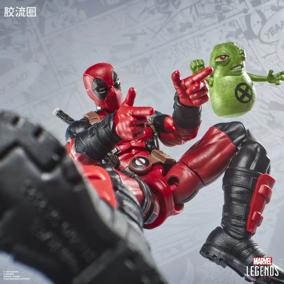 Marvel Legends/漫威传奇 可动人偶系列 Maximum单人豪华系列 死侍 - 图片