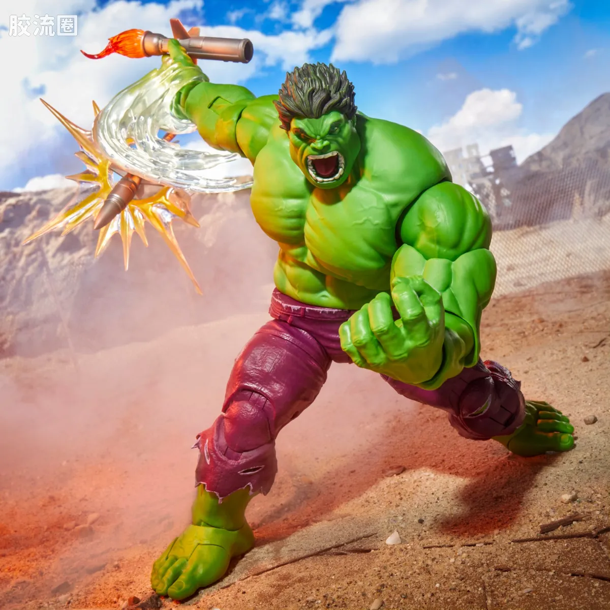 Marvel Legends/漫威传奇 可动人偶系列 Maximum单人豪华系列 绿巨人 - 图片