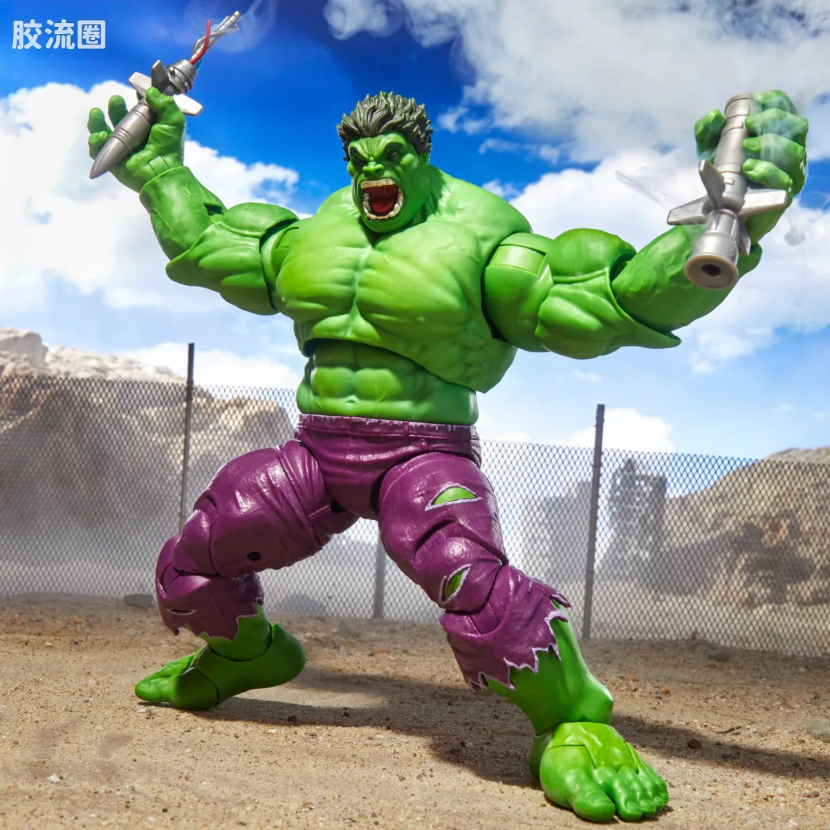 Marvel Legends/漫威传奇 可动人偶系列 Maximum单人豪华系列 绿巨人 - 图片