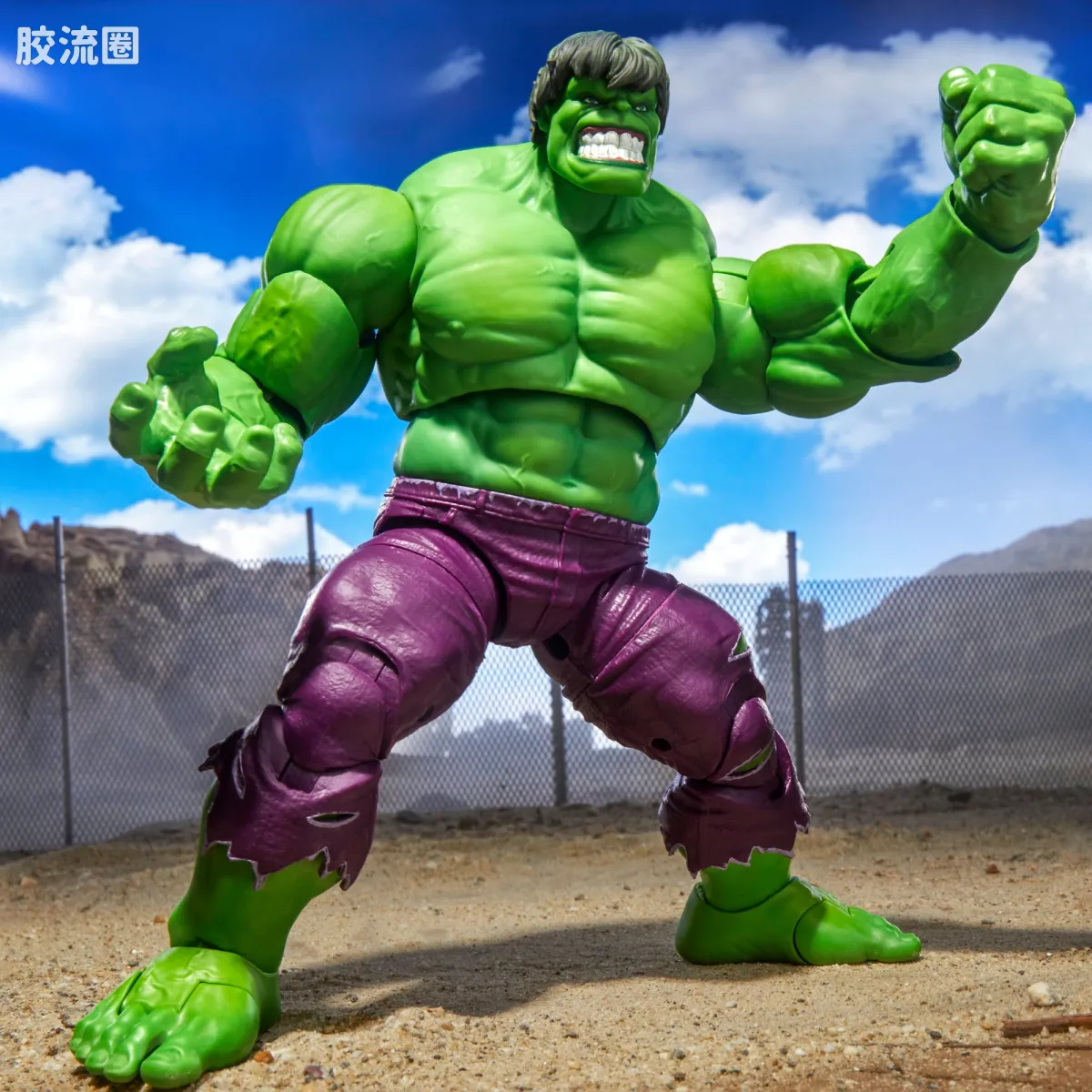 Marvel Legends/漫威传奇 可动人偶系列 Maximum单人豪华系列 绿巨人 - 图片