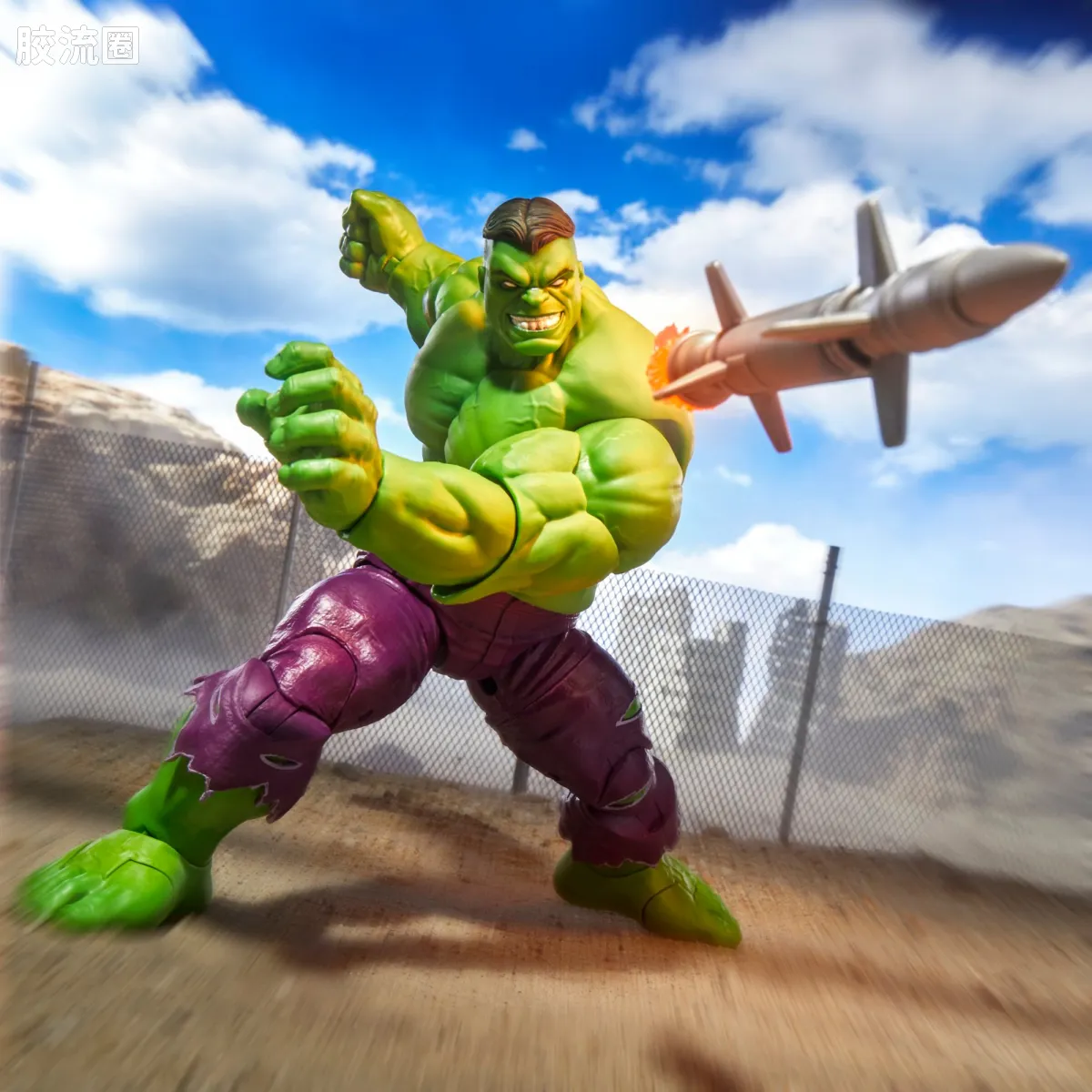 Marvel Legends/漫威传奇 可动人偶系列 Maximum单人豪华系列 绿巨人 - 图片