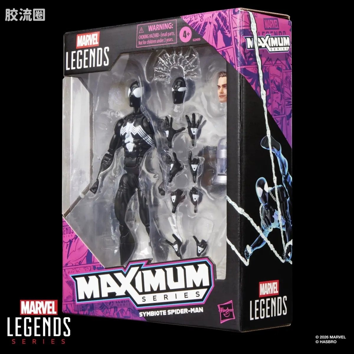 Marvel Legends/漫威传奇 可动人偶系列 Maximum单人豪华系列 共生体蜘蛛侠 - 图片
