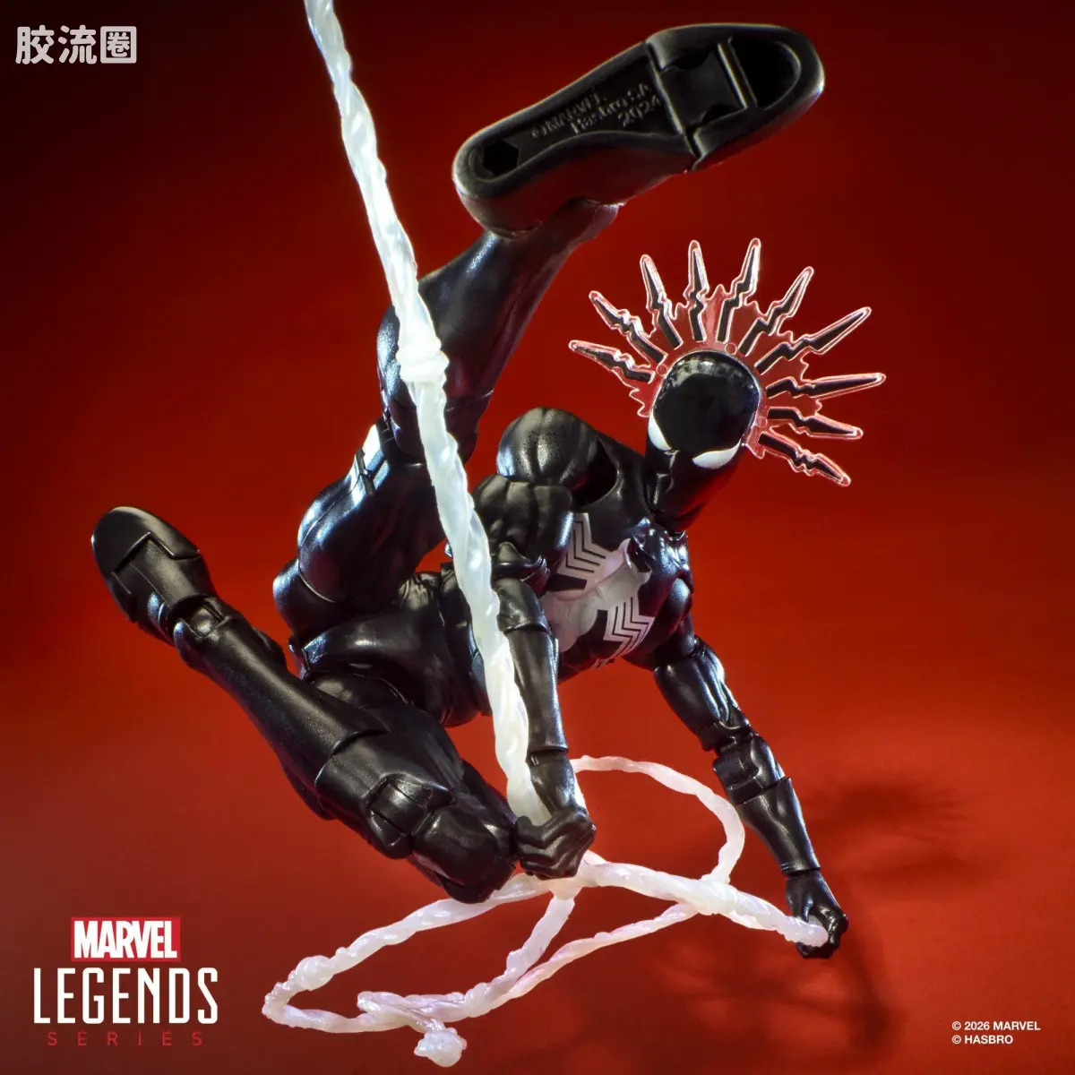 Marvel Legends/漫威传奇 可动人偶系列 Maximum单人豪华系列 共生体蜘蛛侠 - 图片
