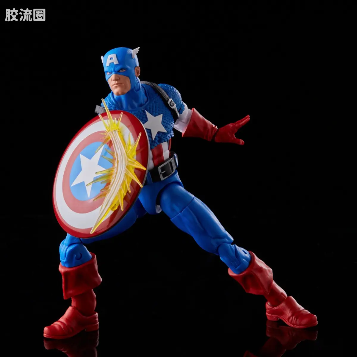 Marvel Legends/漫威传奇 可动人偶系列 Toy Biz 致敬版 美国队长 第1代 - 图片