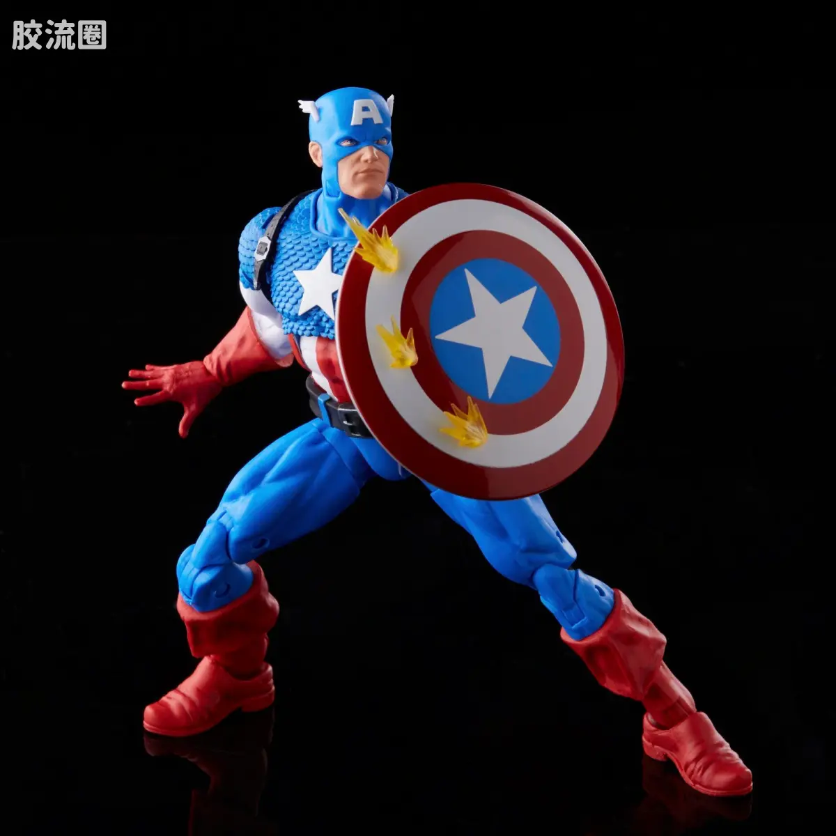 Marvel Legends/漫威传奇 可动人偶系列 Toy Biz 致敬版 美国队长 第1代 - 图片