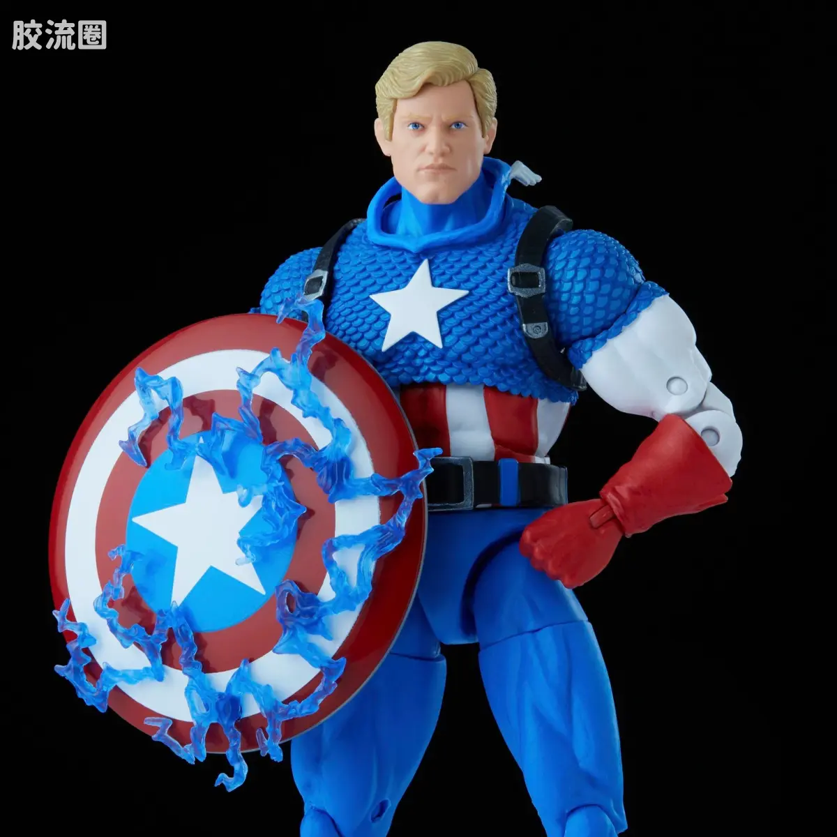 Marvel Legends/漫威传奇 可动人偶系列 Toy Biz 致敬版 美国队长 第1代 - 图片