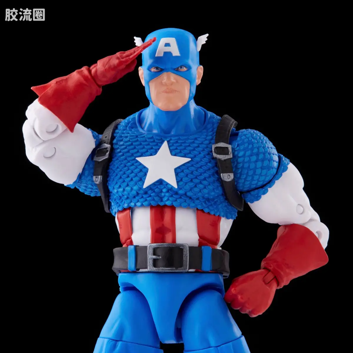 Marvel Legends/漫威传奇 可动人偶系列 Toy Biz 致敬版 美国队长 第1代 - 图片