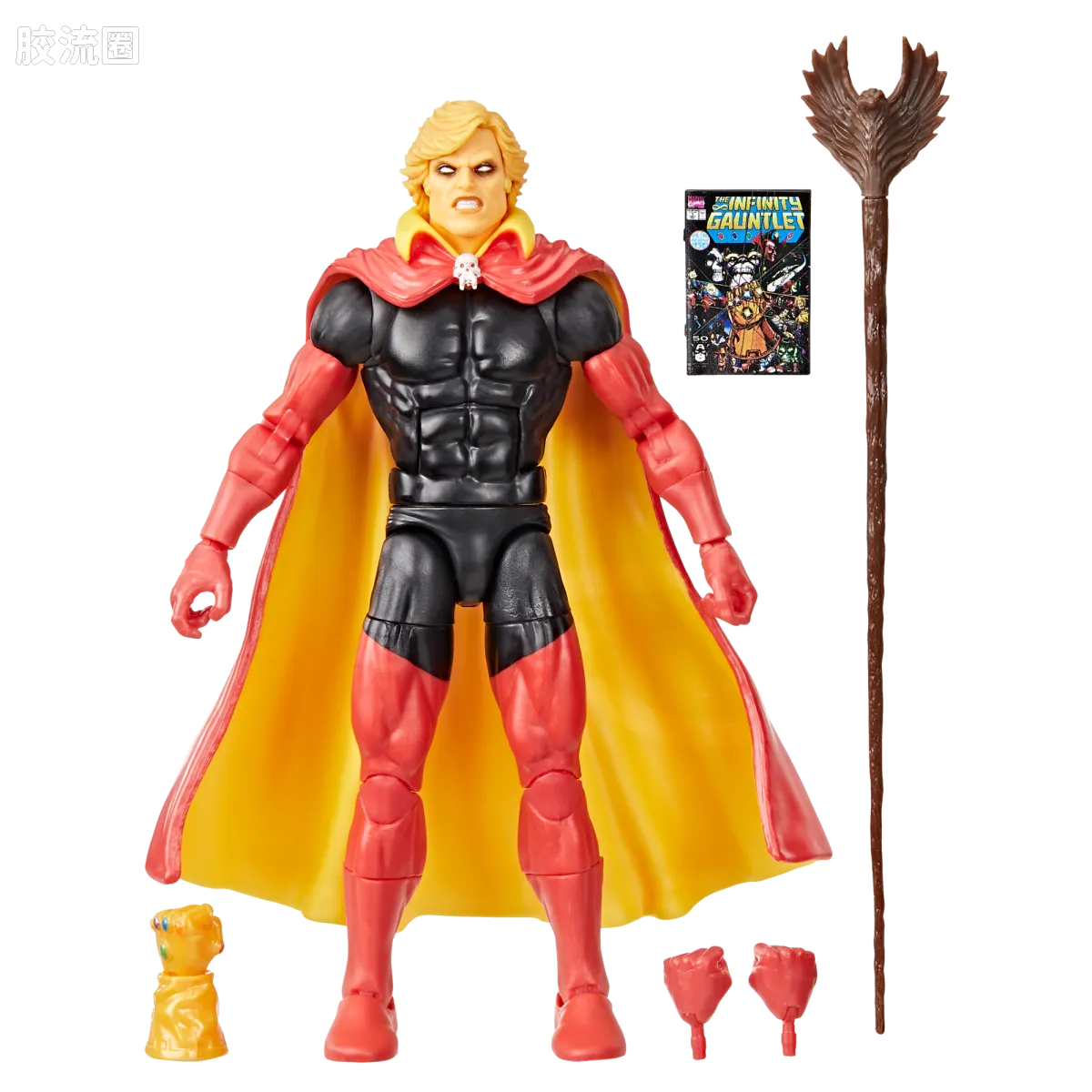 Marvel Legends/漫威传奇 可动人偶系列 迷你漫画 复古挂卡系列 术士亚当 - 图片